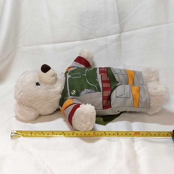 Build•A•Bear Ivory White in Boba Fett Costume - Picture 2 of 11